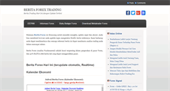 Desktop Screenshot of beritaforex.com